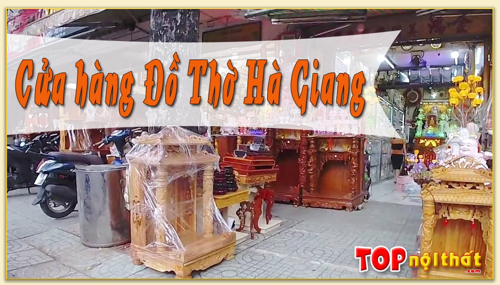 Cửa hàng đồ thờ tại Hà Giang