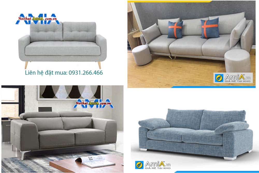 Sofa văng màu ghi là một trong các lựa chọn hàng đầu cho các căn hộ chung cư có thiết kê phòng khách dài và hẹp